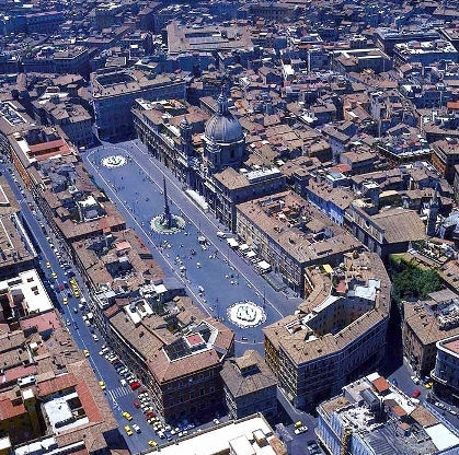 Piazza Navona sqaure in Rome